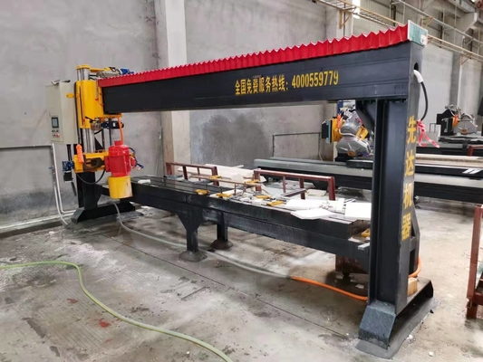 Machine de profilage de bords pour le granit et le marbre