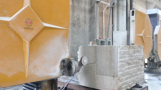 Machine de découpe de pierre à fil de diamant de haute précision avec fil de coupe de 16,7 m