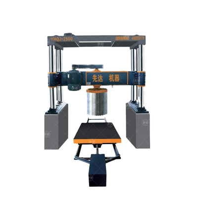 Machine de découpe de pierre à grille à quatre cylindres à haute efficacité pour la dalle de colonne