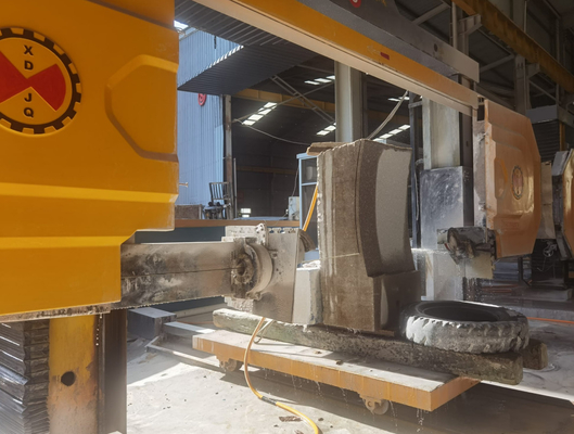 Machine à coudre à fil de diamant CNC à grande vitesse CNC-2000/2500/3000 pour les formes spéciales, les dalles de colonne