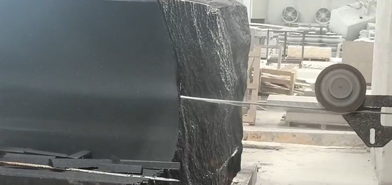 Machine à découper la pierre à sciage à fil de diamant unique CNC