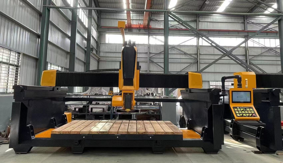 5 axes machine à coudre CNC pour le comptoir de cuisine en marbre avec l'Italie Esa système programme automatique logiciel de coupe de pierre