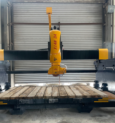 5 + 1 axe CNC machine à sculpture de pont en pierre avec fraiseuse pour couper des comptoirs marbre granite quartz escaliers