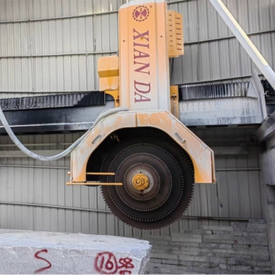 Machine de découpe de blocs de pont à haute précision à levage hydraulique