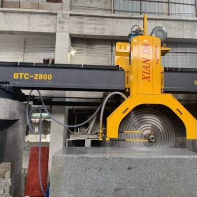 Machine de coupe de pierre à puissance principale de 55 kW pour des performances de coupe précises