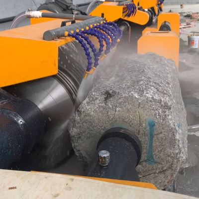 Machine de formage à billes rondes à haute productivité pour les bâtons en pierre