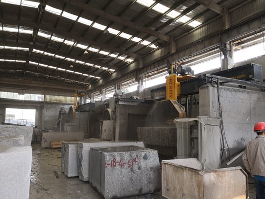 Machine de découpe de blocs de précision pour le granit, le marbre