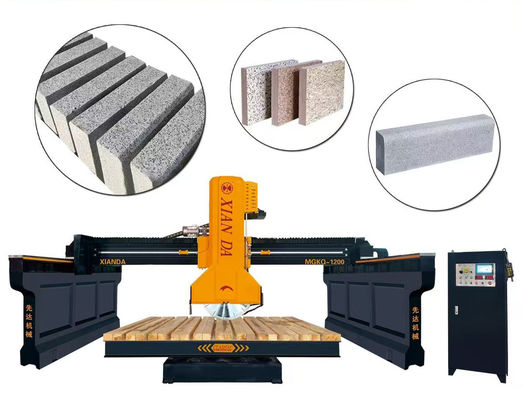 Machine de découpe de blocs intermédiaires à haute vitesse à quatre colonnes avec une puissance brute de 29/37kw pour la découpe de précision