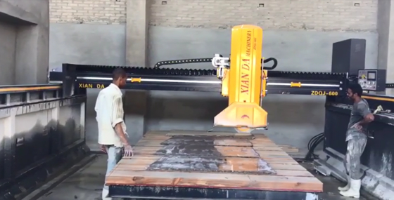 Meilleure machine de coupe de pont infrarouge à 3 axes pour le traitement de la pierre