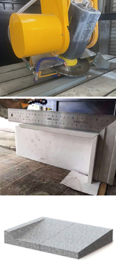 Machine de découpe de pierre à pont à quatre axes avec biseau à moteur servo 0-60°