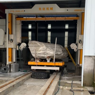 CTS-3500 Series CNC Diamond Wire-Saw Dressing Machine with 360° Rotary Table 220V/380V and 4m3/H Water Consumption