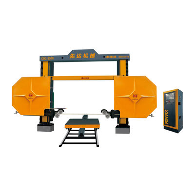 Découverte 4-2500 Scie à fil de diamant CNC pour la coupe de pierre