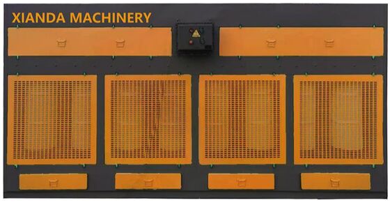 Collecteur de poussière industriel à pression négative avec système de nettoyage automatique par impulsions