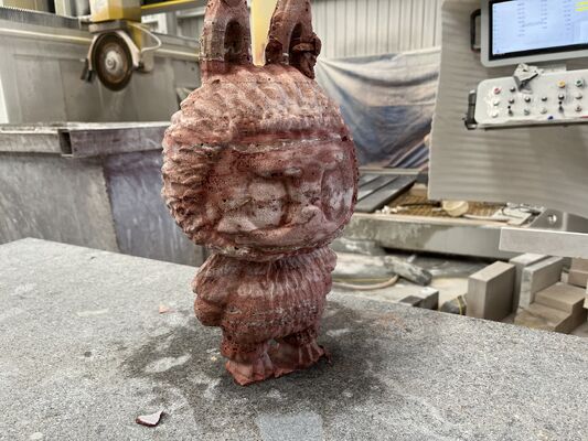 Système de sécurité Machine de coupe de scie de pont de 5100 kg de poids brut et de 57/67 kW de puissance brute