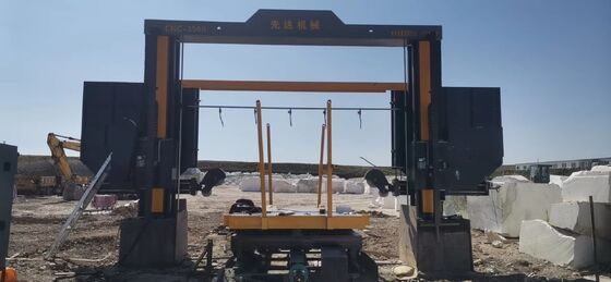 Machine de fixation CNC à sciage à fil diamanté avec table rotative à 360° pour les gros blocs de 1,5 M/1,8 M/2,1 M/2,2 M/3,5 M