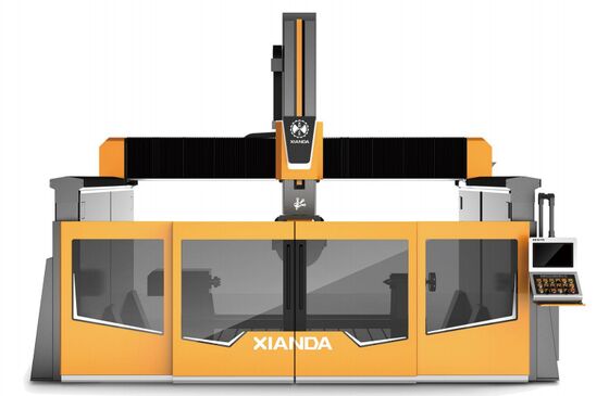 Centre d'usinage CNC pour la sculpture 3D en granit et en marbre