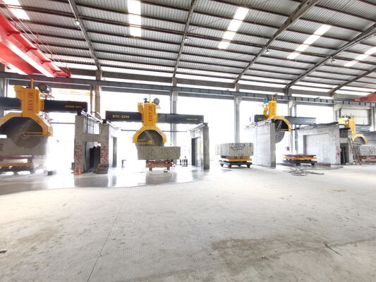 Diamètre maximal de la lame 2500mm/2800mm Scie à pont pour la coupe de blocs de marbre de grande taille