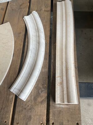 Machine de découpe pont automatique 5 axes avec système DDX pour le traitement de la pierre et taille maximale de 3200x2000mm