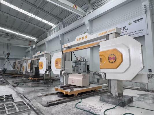 Machine à scier en fil de diamant CNC à 4 axes pour la coupe de granit et de marbre