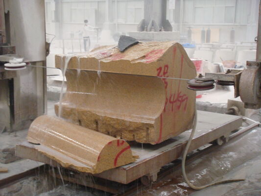 Machine à scier en fil de diamant CNC à 4 axes pour la coupe de granit et de marbre