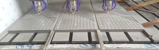 Machine CNC de sculpture en pierre avec une précision de 0,02 mm, une vitesse de l'air de 15 m / min et une alimentation électrique pour la pierre de pavage tactile