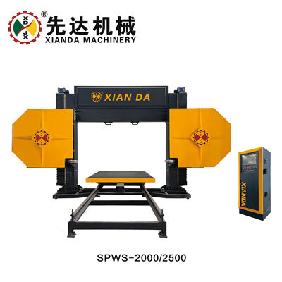 Serre à fil en céramique mousseuse à diamants avec une taille de traitement maximale de 2000 mm*2500 mm*1200 mm, un moteur principal de 7,5 kW et une vitesse de fil de 20 à 40 m/s