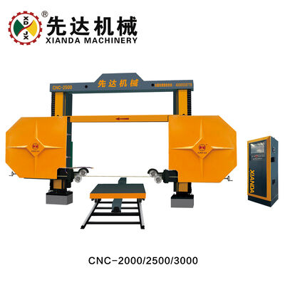 Scie à fil diamanté CNC avec liaison à quatre broches pour une taille de traitement maximale de 3000x2000x1500mm, certifiée CE et ISO9001