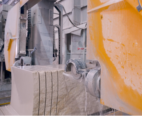 Machine de découpe de fil CNC 4 axes pour pierre de forme spéciale | Équipement de traitement de profilage de pierre irrégulière