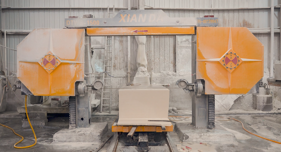 Machine de découpe de fil CNC 4 axes pour pierre de forme spéciale | Équipement de traitement de profilage de pierre irrégulière