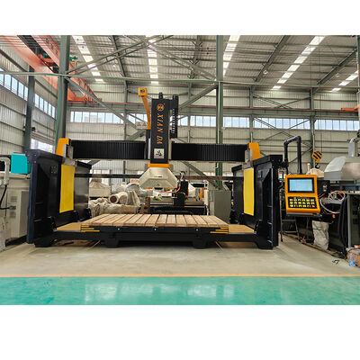 5 axes CNC machine de coupe de pont promouvoir 900 haute précision Granite Marble Saw avec 360 ° rotation