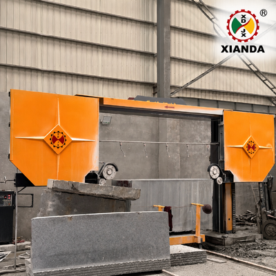 XIANDA Machine à scie à fil mono diamanté pour la découpe de la pierre