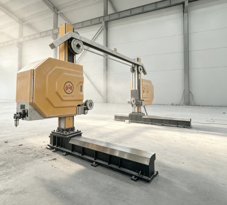 Machine à scie à fil CNC PLC mobile pour la découpe de gros blocs de pierre
