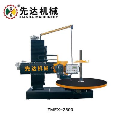 Machine de profilage de chapiteaux et de bases de colonnes en marbre et granit à commande par automate
