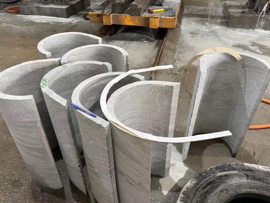 Machine de scie à fil diamanté à haute efficacité à commande numérique par CNC avec liaison à quatre broches pour la coupe de pierre
