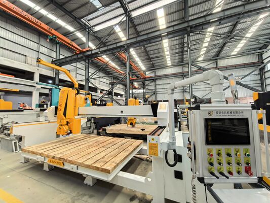 Machine de découpe de pont 4 axes à haute efficacité