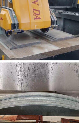 Machine de découpe et de fraisage linéaire de type pont CNC avec système CNC 3 axes pour une longueur de traitement maximale de 3500 mm et certification CE ISO9001