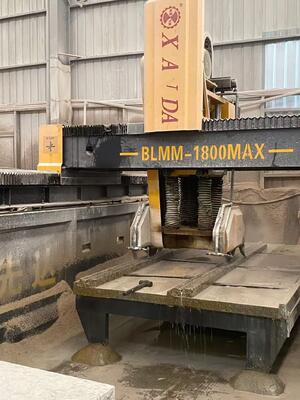 Machine à découper et à fraisage linéaire de type pont CNC pour le granit de marbre