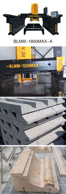 Machine à découper et à fraisage linéaire de type pont CNC pour le granit de marbre
