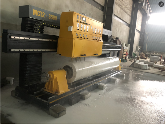 Machine polonaise de colonne solide de Multi-têtes pour le traitement de granit de marbre