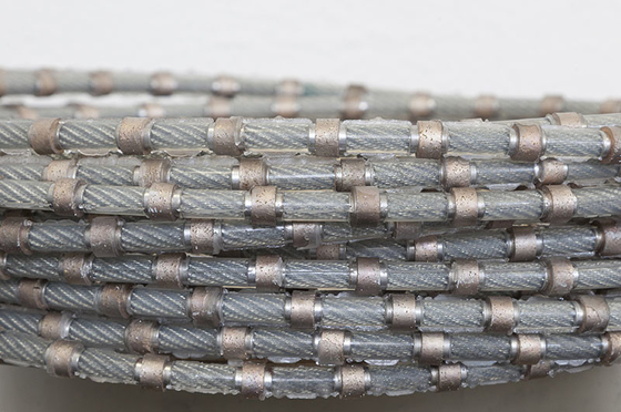 Granit profilant la pierre 8.8mm de Diamond Wire Saw Rope Cutting d'outils