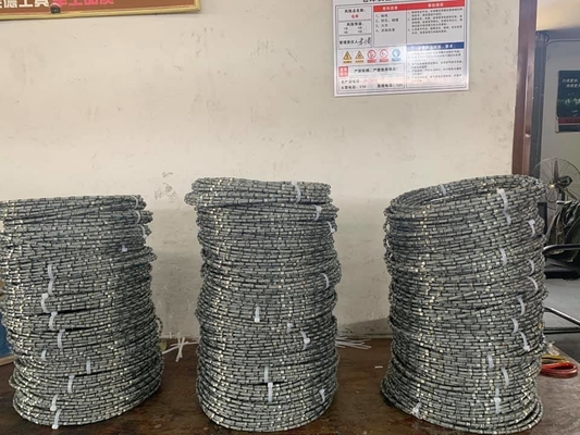 Granit profilant la pierre 8.8mm de Diamond Wire Saw Rope Cutting d'outils