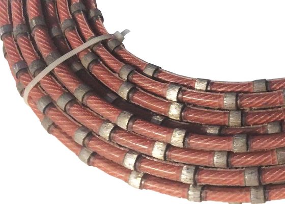 Coupure de la pierre 8.8mm Diamond Wire Cutting Rope Marble profilant 20-30m/s