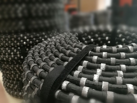 L'extraction en carrière de marbre usine la pierre 11.5mm de coupe de Diamond Wire Saw Rope To