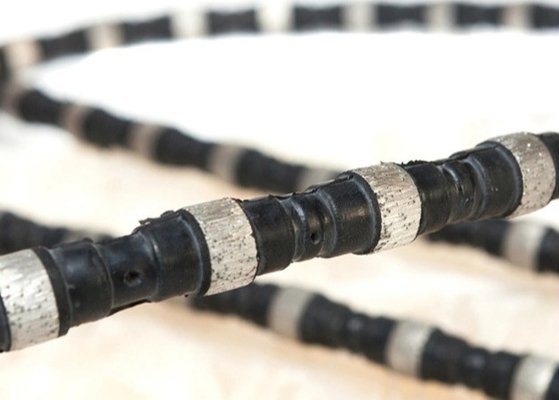 Coupure des outils de Diamond Wire Saw Granite Quarrying de granit de la pierre 11.5mm