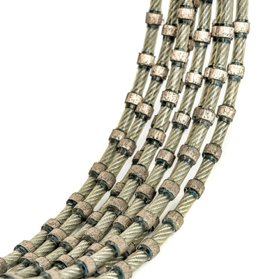 Bloc de granit habillant la pierre 11mm de Diamond Wire Saw To Cutting de granit d'outils