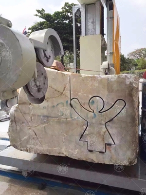 Découpeuse de corde de diamant de 40m/S pour le bloc de granit de marbre