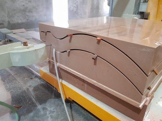 Pierre de marbre Diamond Wire Saw Machine 3000x2000x1500mm