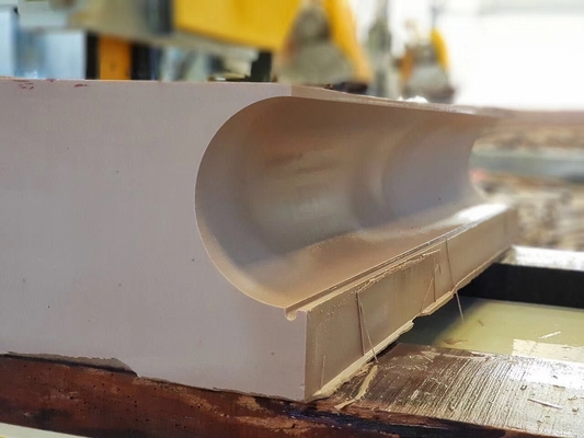 Machine 6500x6300x3800mm de Diamond Wire Limestone Block Cutting