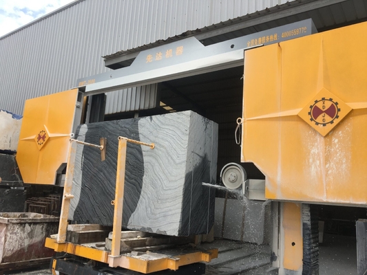 Le habillage de marbre Diamond Wire de bloc, le fil en pierre a vu la machine, Diamond Wire Saw Machine, coupe de scie de fil