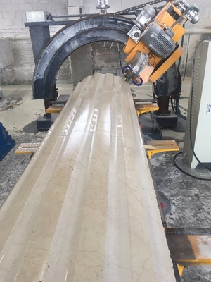 Machine de profilage de la machine 1400mm de Roman Pillar Slot Column Cutting